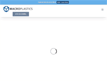 Tablet Screenshot of macroplastics.com